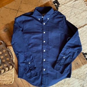 Men’s Abercrombie Navy Dress Shirt